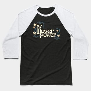 Flower Power Baseball T-Shirt